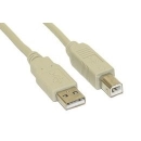 Kabel INLINE, USB 2.0 A (M) na B (M), 10m