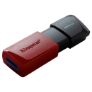 Memorija USB A 3.2 FLASH DRIVE, 128 GB, KINGSTON DataTraveler Exodia M, crno crveni