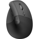 Miš LOGITECH Lift Vertical Ergonomic, bežični, 4000 DPI, crni