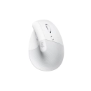 Miš LOGITECH Lift Vertical Ergonomic, bežični, 4000 DPI, bijeli