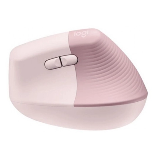 Miš LOGITECH Lift Vertical Ergonomic, bežični, 4000 DPI, rozi