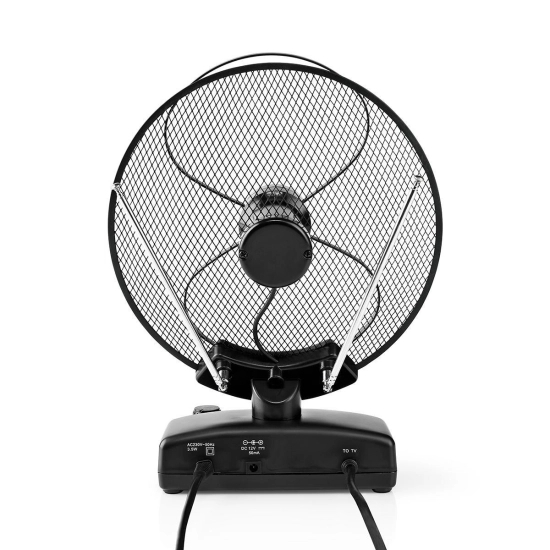 Antena sobna HDTV NEDIS, 0-25 km, Gain 36 dB, FM/VHF/UHF, LTE700, aktivna Antena sobna HDTV NEDIS, 0-25 km, Gain 36 dB, FM/VHF/UHF, LTE700, aktivna