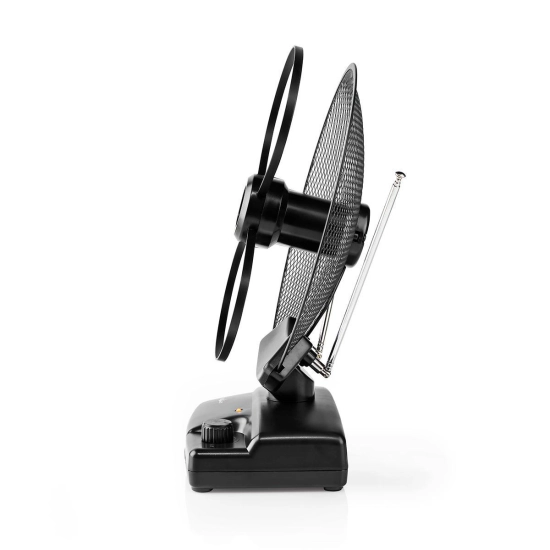 Antena sobna HDTV NEDIS, 0-25 km, Gain 36 dB, FM/VHF/UHF, LTE700, aktivna Antena sobna HDTV NEDIS, 0-25 km, Gain 36 dB, FM/VHF/UHF, LTE700, aktivna