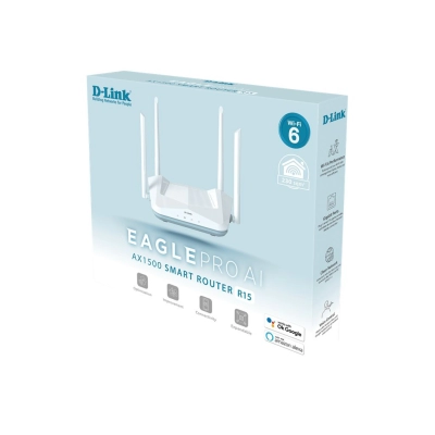 Router D-LINK R15 AX1500, Smart     - D-Link