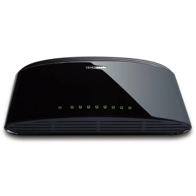 Switch D-LINK DES-1008D, 10/100 Mbps, 8-port   - Switchevi