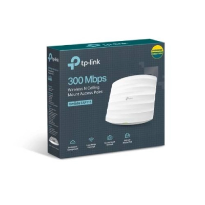 Access point TP-LINK EAP115, 802.11n/g/b, 300Mbps, bežični   - Pojačivači WiFi mreža