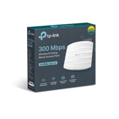 Access point TP-LINK EAP110, 802.11n/g/b, 300Mbps, bežični   - Pojačivači WiFi mreža