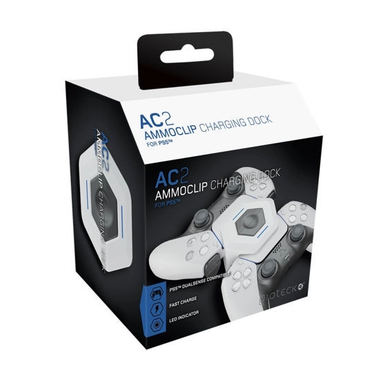 Punjač PS5 GIOTECK AC2 Ammo Clip, za Sony PS5