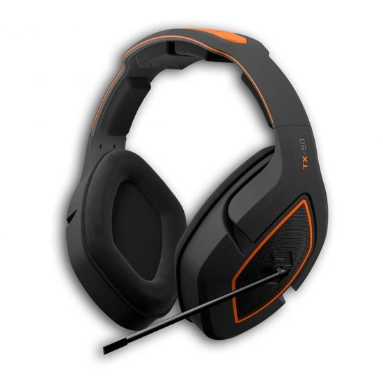 Slušalice GIOTECK TX50 Premium Gaming, za PS4/Xbox/PC/Switch, žičane, crne