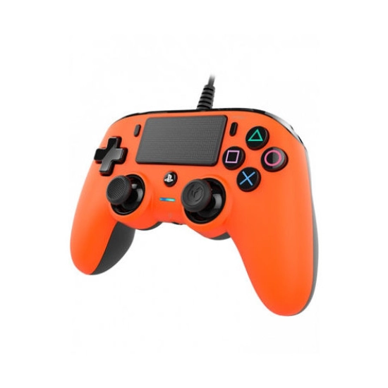 Gamepad NACON PS4 Compact, žičani, narančasti