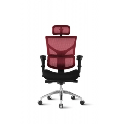Uredska stolica ERGOVISION Smart 03, 170 do 195cm, 130kg, crno crvena   - Gaming stolice