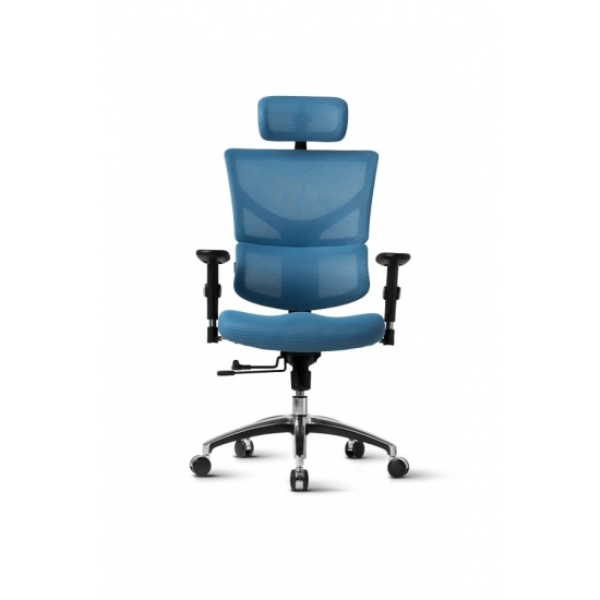 Uredska stolica ERGOVISION Smart Basic 06, 170 do 195cm, 120kg, svijetlo plava