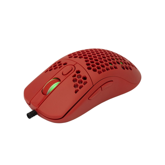 Miš WHITE SHARK GM-5007 Galahad, optički, 6400 DPI, USB A, crveni
