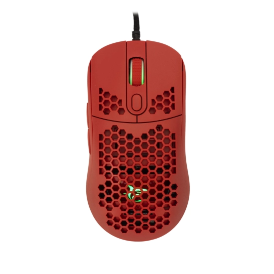 Miš WHITE SHARK GM-5007 Galahad, optički, 6400 DPI, USB A, crveni