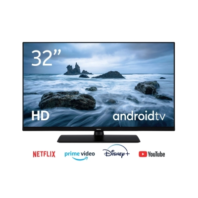 Televizor LED 32incha NOKIA HNE32GV210, Android TV, HD, DVB-T2/C/S2, CI+, VGA, HDMI, Wi-Fi, USB, Bluetooth 4.2, energetski razred F   - Black Friday