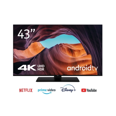 Televizor LED 43incha NOKIA UNA43GV210, Android TV, UHD, DVB-T2/C/S2, CI+, HDMI, Wi-Fi, USB, Bluetooth 4.2, energetski razred G   - Black Friday