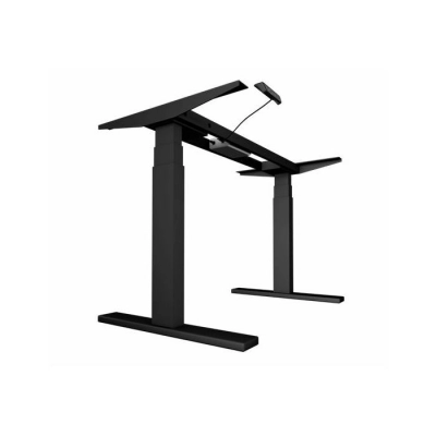 Okvir stola DESK UVI električni, Sit-Stand, crni, motor, 3 nivoa   - GAMING