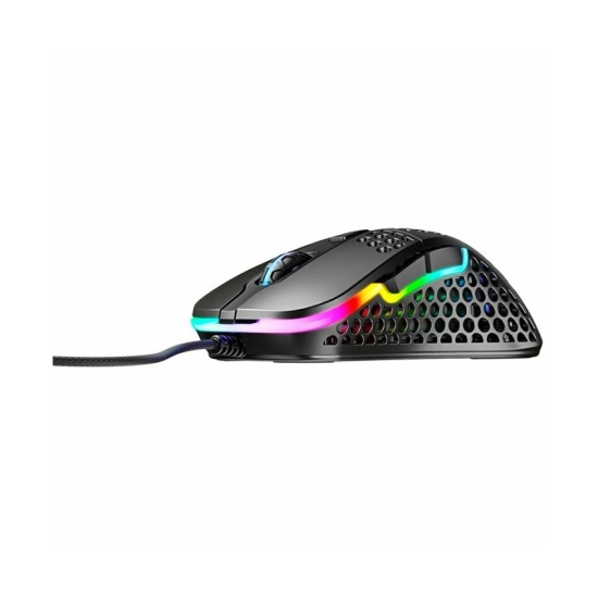 Miš XTRFY M42 RGB, ultra-lagani, gaming, crni