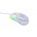 Miš XTRFY MZ1 RGB Rail, ultra-lagani, gaming, bijeli