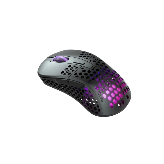 Miš XTRFY M4W RGB, ultra-lagani, gaming, bežični, crni 