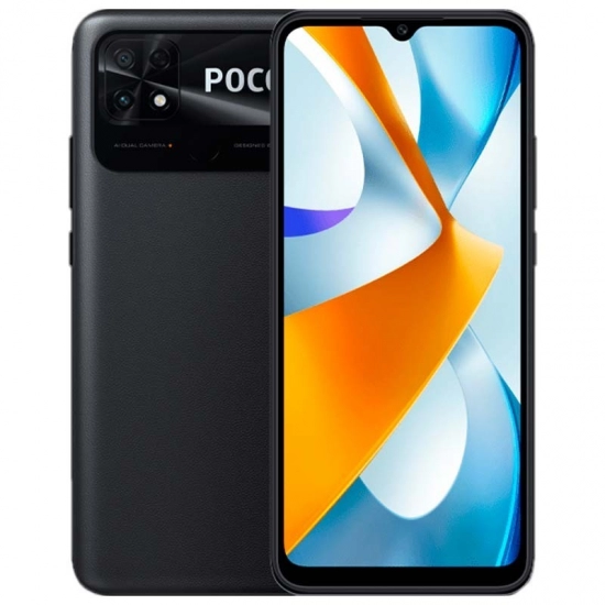 Smartphone POCO C40, 6.71incha, 3GB, 32GB, Android 11, crni