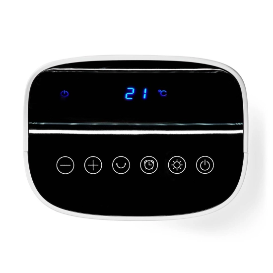 Grijalica NEDIS HTFA20WTW, Wi-Fi, 1400W/2000W, 2 postavke grijanja, oscilacija, zaslon, 10 - 49 °C, Android/IOS, bijela