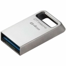 Memorija USB 3.2 FLASH DRIVE, 64 GB, KINGSTON DataTraveler Micro 200MB/s Metal