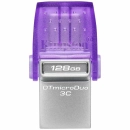 Memorija USB A 3.2 FLASH DRIVE, 128 GB, KINGSTON DataTraveler microDuo 3C 200MB/s Dual USB A i USB C