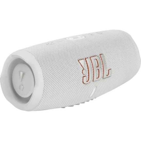 Prijenosni bluetooth zvučnik  JBL CHARGE 5, Bluetooth 5.1, 40W, vodootporan IPX7, bijeli, JBLCHARGE5WHT