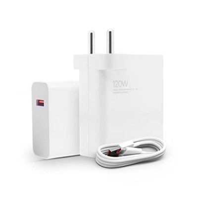 Kućni punjač XIAOMI 120W, Charging Combo, Type-A, bijeli   - Punjači za smartphone