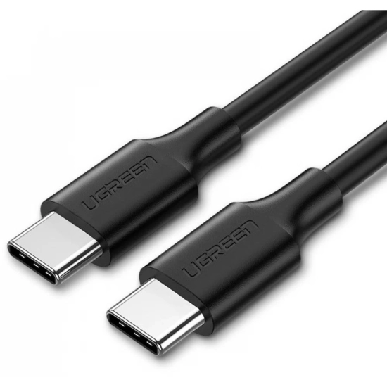 Kabel UGREEN, USB C 2.0 (M) na USB C 2.0 (M), 3A, crni, 2m Kabel UGREEN, USB C 2.0 (M) na USB C 2.0 (M), 3A, crni, 2m