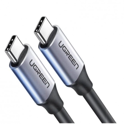Kabel UGREEN, USB-C 3.1 (M) na (M) GEN1, 3A, sivi, 1.5m   - Kabeli i adapteri