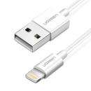 Kabel UGREEN, Lightning na USB 2.0 A (M), bijeli, 1m