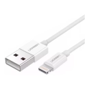 Kabel UGREEN, Lightning na USB A 2.0 (M), bijeli, 1.5m