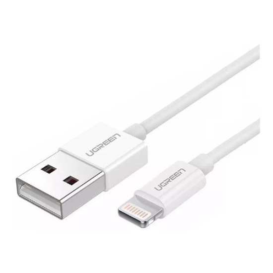 Kabel UGREEN, Lightning na USB A 2.0 (M), bijeli, 1.5m Kabel UGREEN, Lightning na USB A 2.0 (M), bijeli, 1.5m