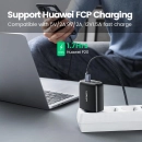 Kućni punjač UGREEN, 36W, 2x USB A, QC 3.0, crni