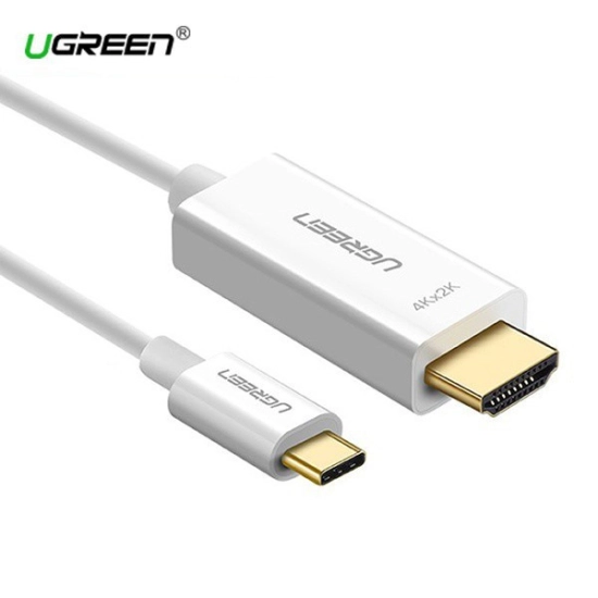 Kabel UGREEN, Type C na HDMI, bijeli, 1.5m Kabel UGREEN, Type C na HDMI, bijeli, 1.5m