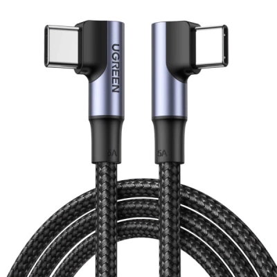 Kabel UGREEN, kutni USB-C 2.0 (M) na kutni USB-C 2.0 (M), 5A, 2m   - Kabeli i adapteri