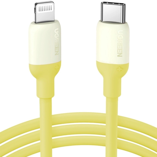 Kabel UGREEN, Lightning na USB-C PD, žuti, 1m