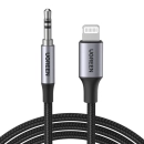 Kabel UGREEN, Lightning na 3.5mm (M), 1m