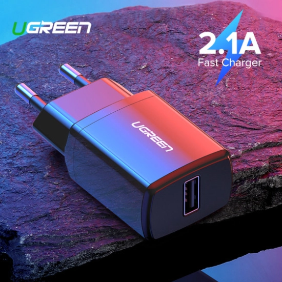 Kućni punjač UGREEN, USB A, crni Kućni punjač UGREEN, USB A, crni
