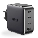Kućni punjač UGREEN, 100W, 3x USB C, USB A, crni
