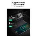 Auto punjač UGREEN, 30W, USB-C PD+USB-A, sivi