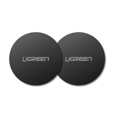 Metalna magnetna pločica UGREEN, 2 komada, okrugla   - Nosači za smartphone