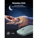 Miš UGREEN, bežični, SILENT, 4000 DPI, sivo crni