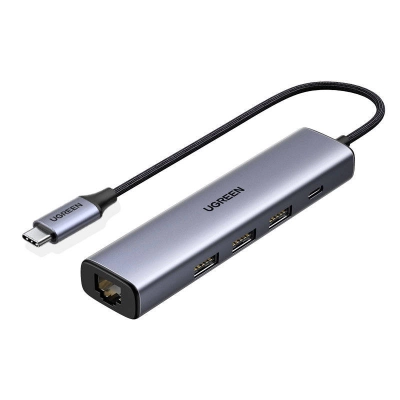 USB HUB UGREEN, USB-C na 3xUSB PD i 1xRJ45   - Hlađenja, stalci, docking i USB hubovi