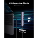 USB HUB UGREEN, USB C na 2x USB A 3.0, HDMI, RJ45, Power Delivery