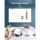 USB HUB UGREEN, USB C na 2x USB A 3.0, HDMI, RJ45, Power Delivery