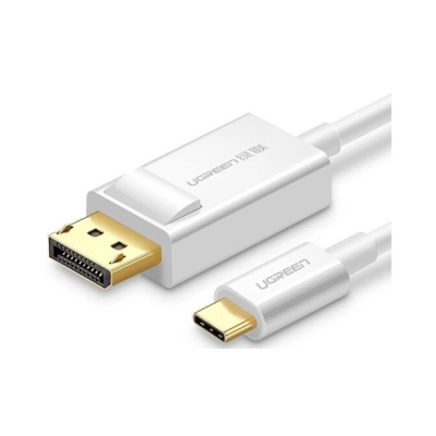 Kabel UGREEN, USB C (M) na DP (M), bijeli, 1.5m   - Video kabeli