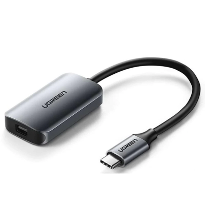 Adapter UGREEN, USB-C na Mini DP (Ž), sivi   - Adapteri